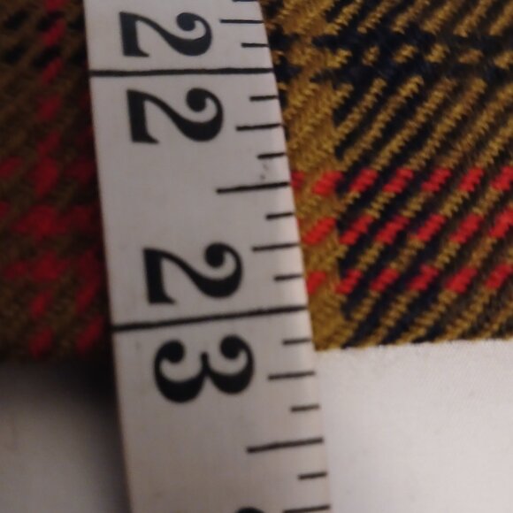 Bianca Nygard Wool Plaid Vintage Blazer Jacket Shoulder Pads Made in Canada - Picture 8 of 9